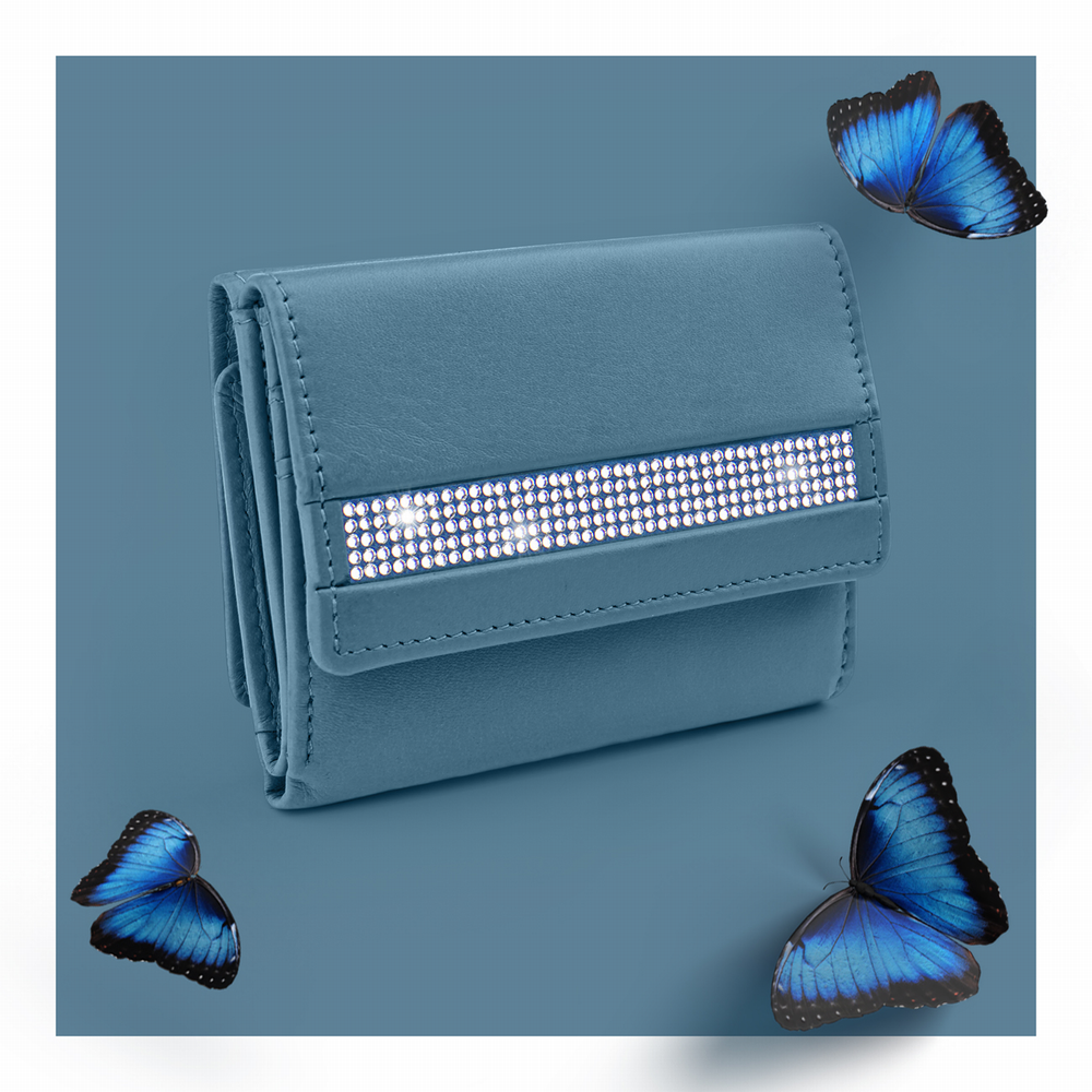 Überschlagbörse blau