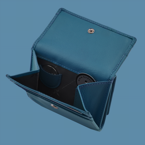 Überschlagbörse blau