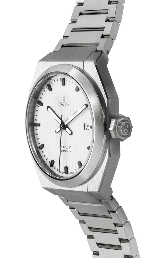 Montre DWISS A1-White mouvement automatique
