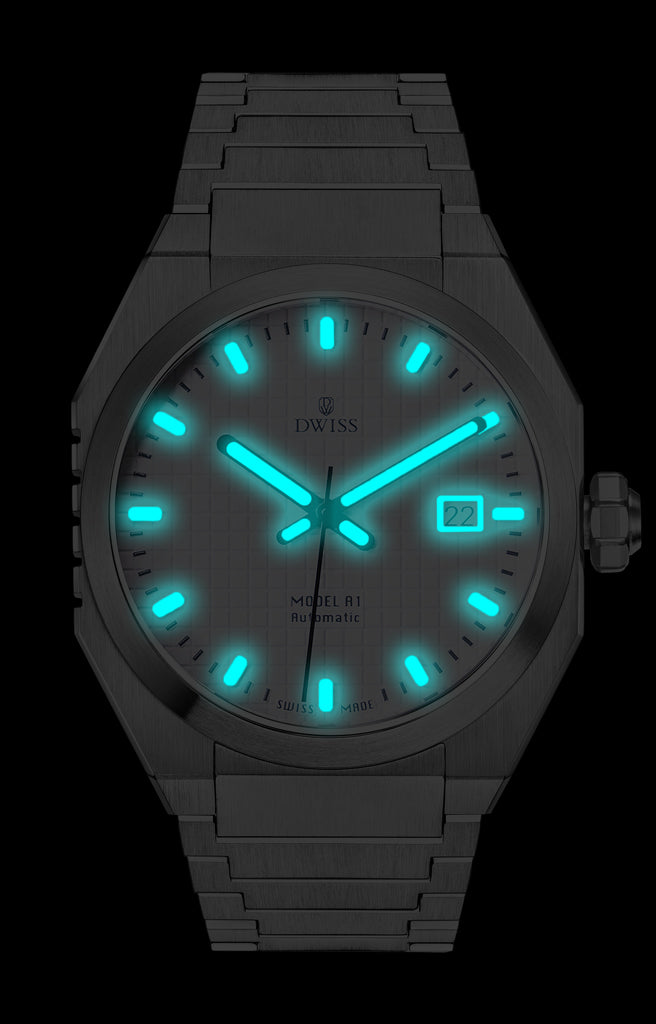 Montre DWISS A1-White mouvement automatique