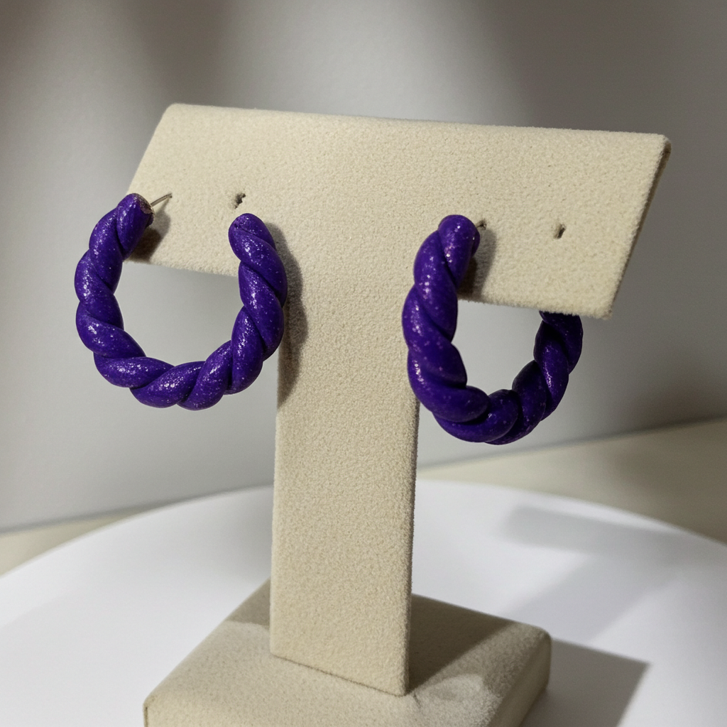 Boucles d'oreille spirale