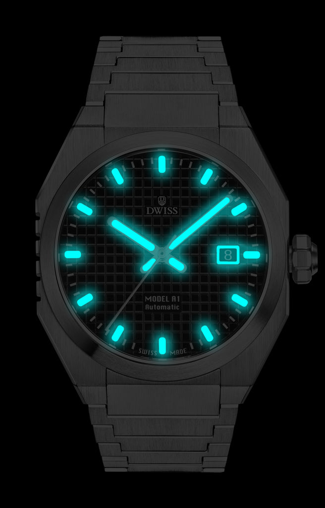 Montre DWISS A1-Green mouvement automatique