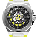 Montre DWISS M3S-yellow-rubber montre automatique